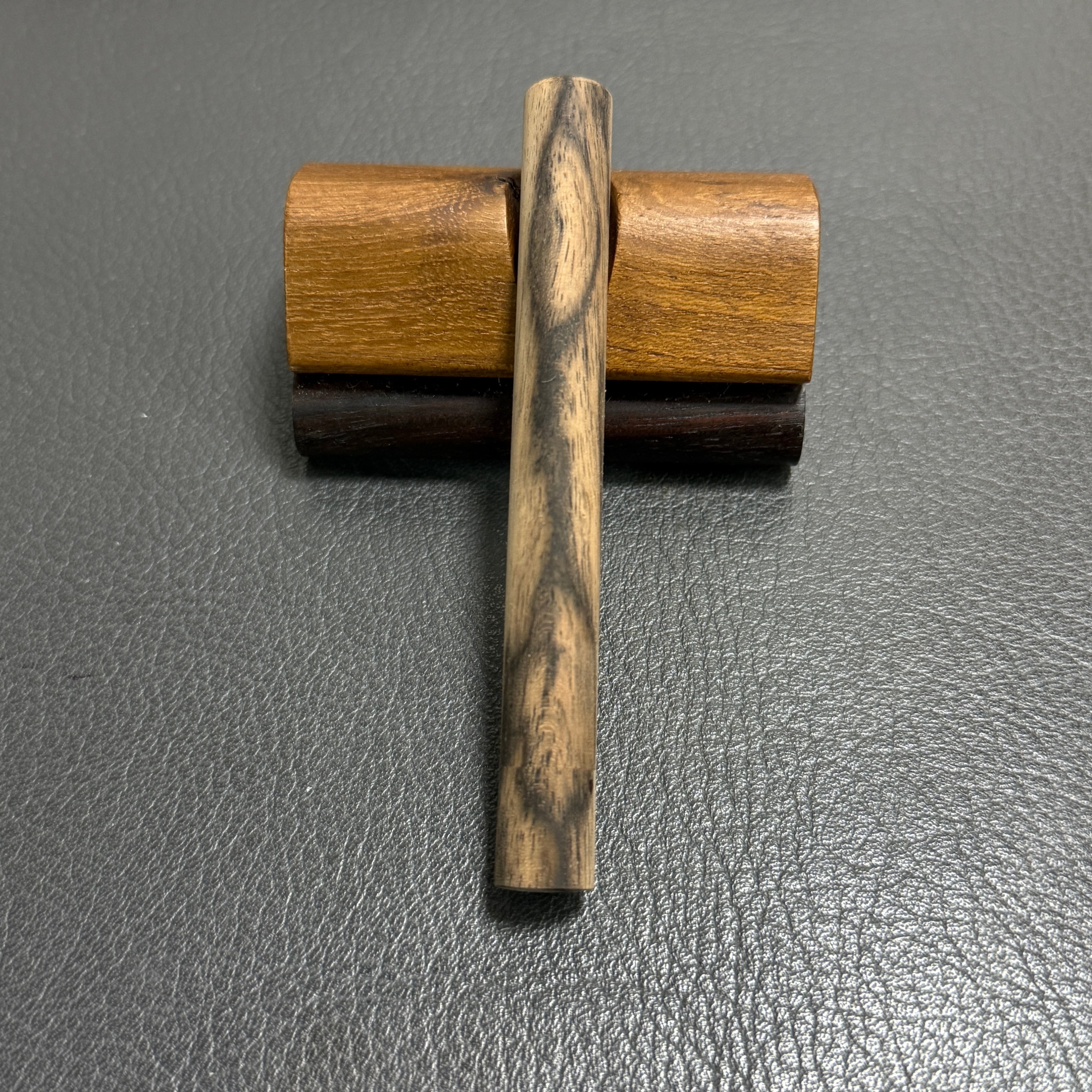 523黒柿 木製キャップ芯ケース | handwood