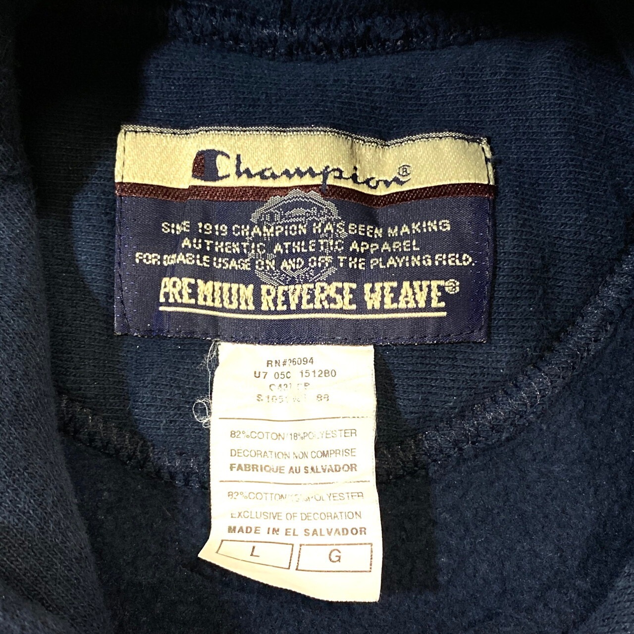 チャンピオン リバースウィーブ パーカー メンズXL 古着 Champion 
