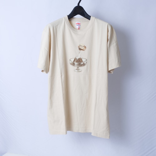 猫Tシャツ - スニャータ-【size:L】ベージュ t20 猫Tシャツ - スニャータ-【size:L】ベージュ t20