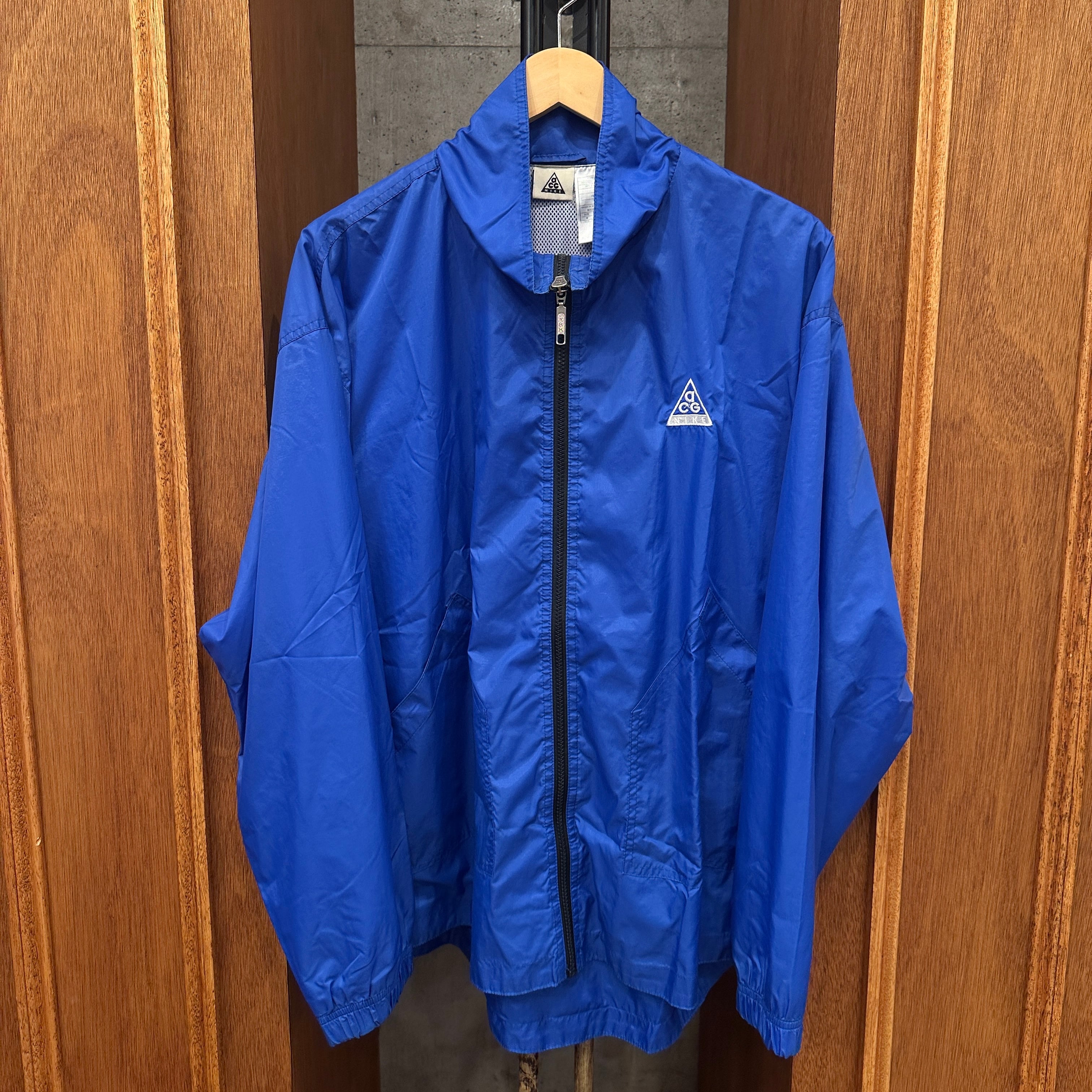 1990S OLD NIKE ACG NYLON BLUE JACKET M ⑧ | safarionline