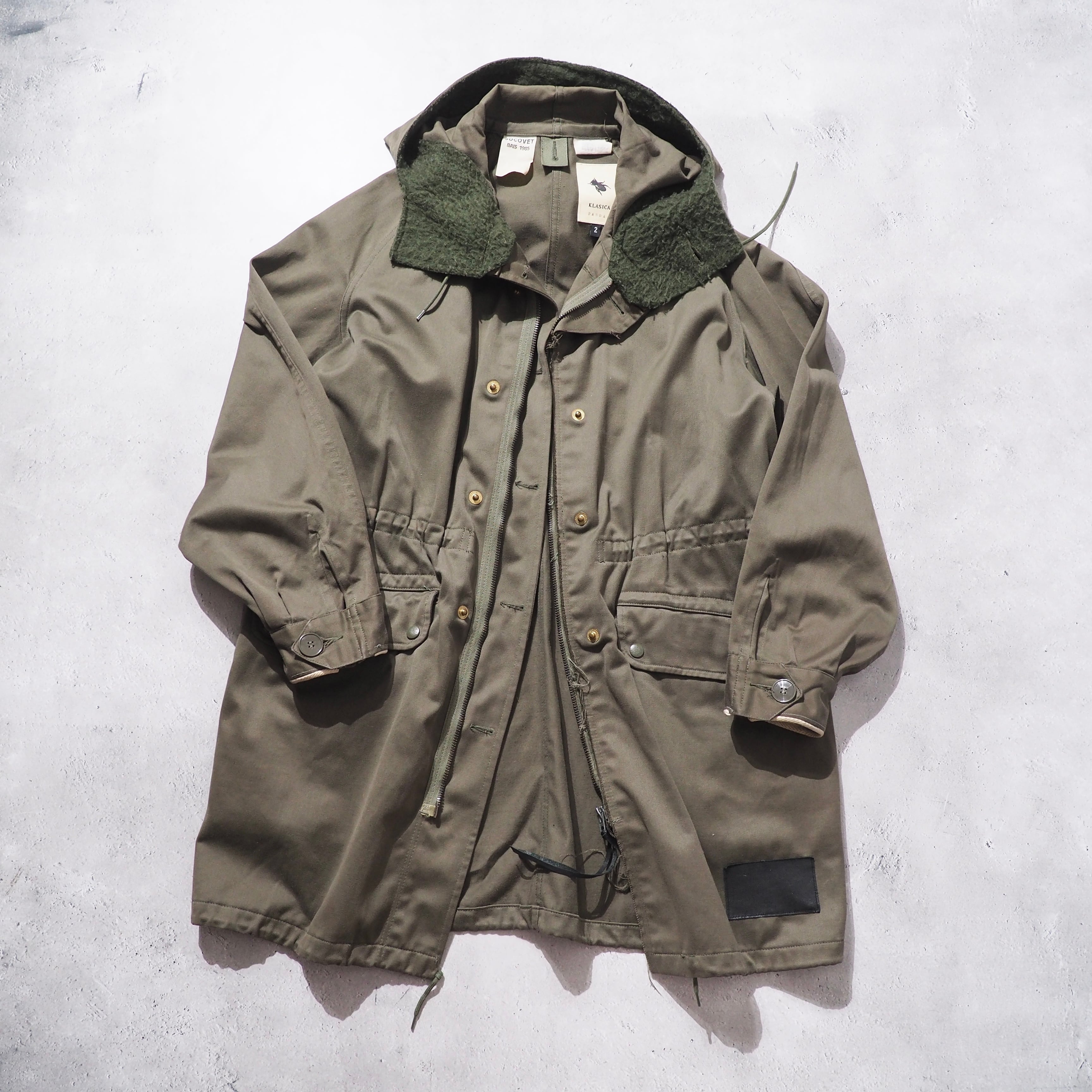 2010AW ” KLASICA - PANDA ” ” 背骨 ”French army Re:make Mod coat クラシカ 初期 フランス軍 リメイク モッズコート