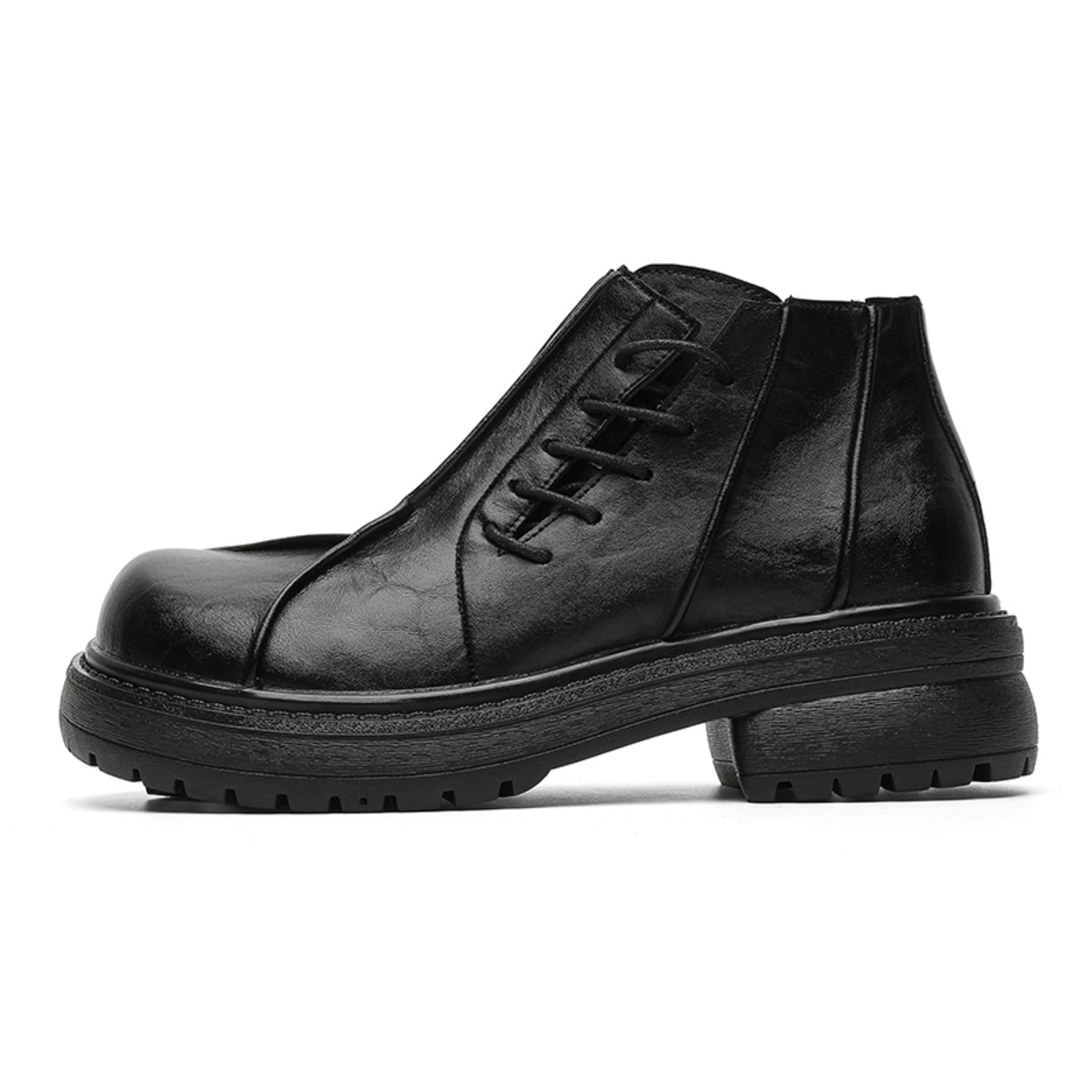 Gravox Platform Leather Shoes