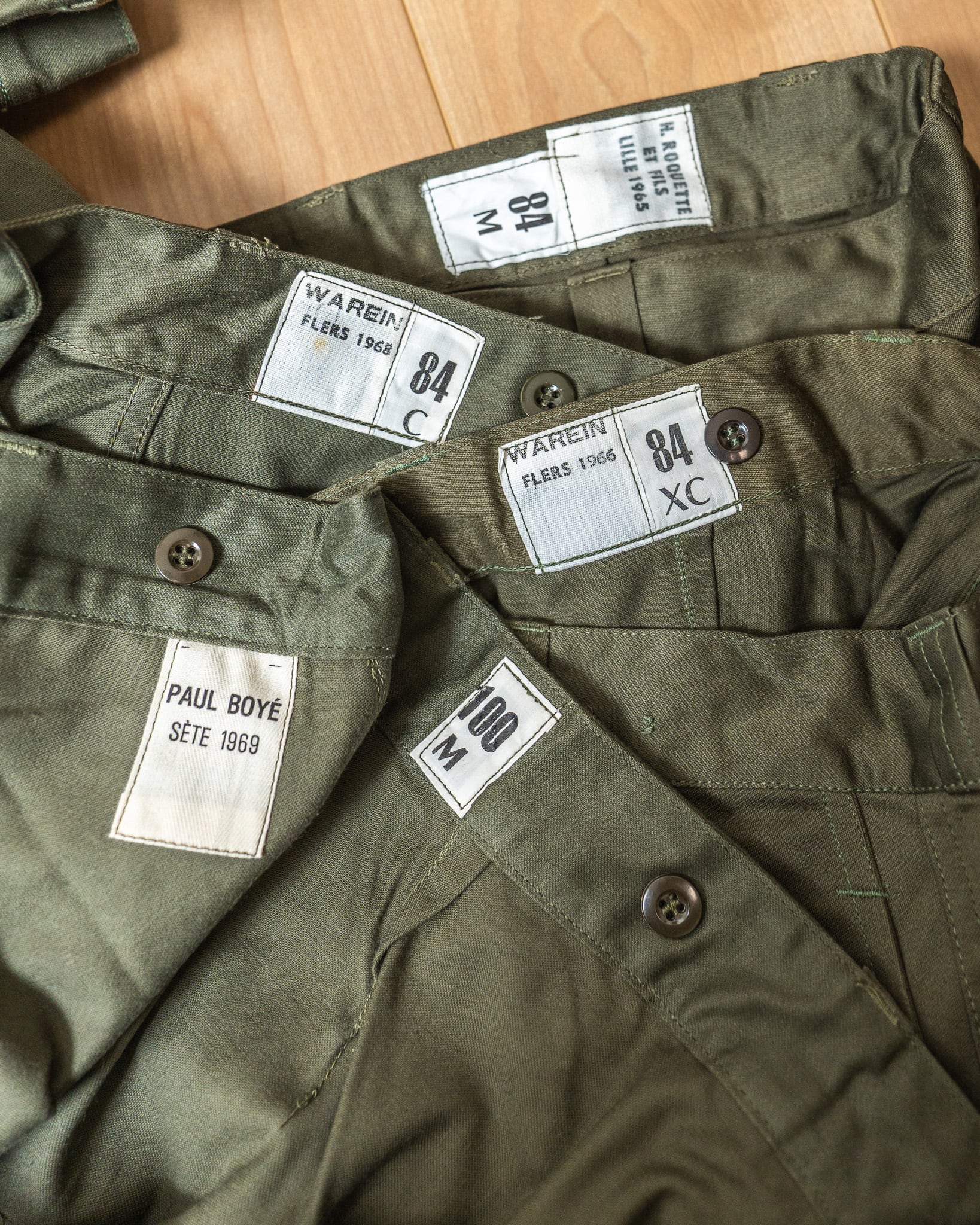 DEADSTOCK】French Army M-64 Field Trousers デッドストック フランス