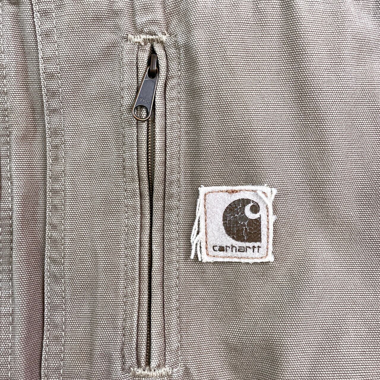 ​希少カラー カーハート J163 ジャクソンジャケット XL ライケン 企業物 00年代 Carhartt カーハート J163 ワイリージャケット ダック