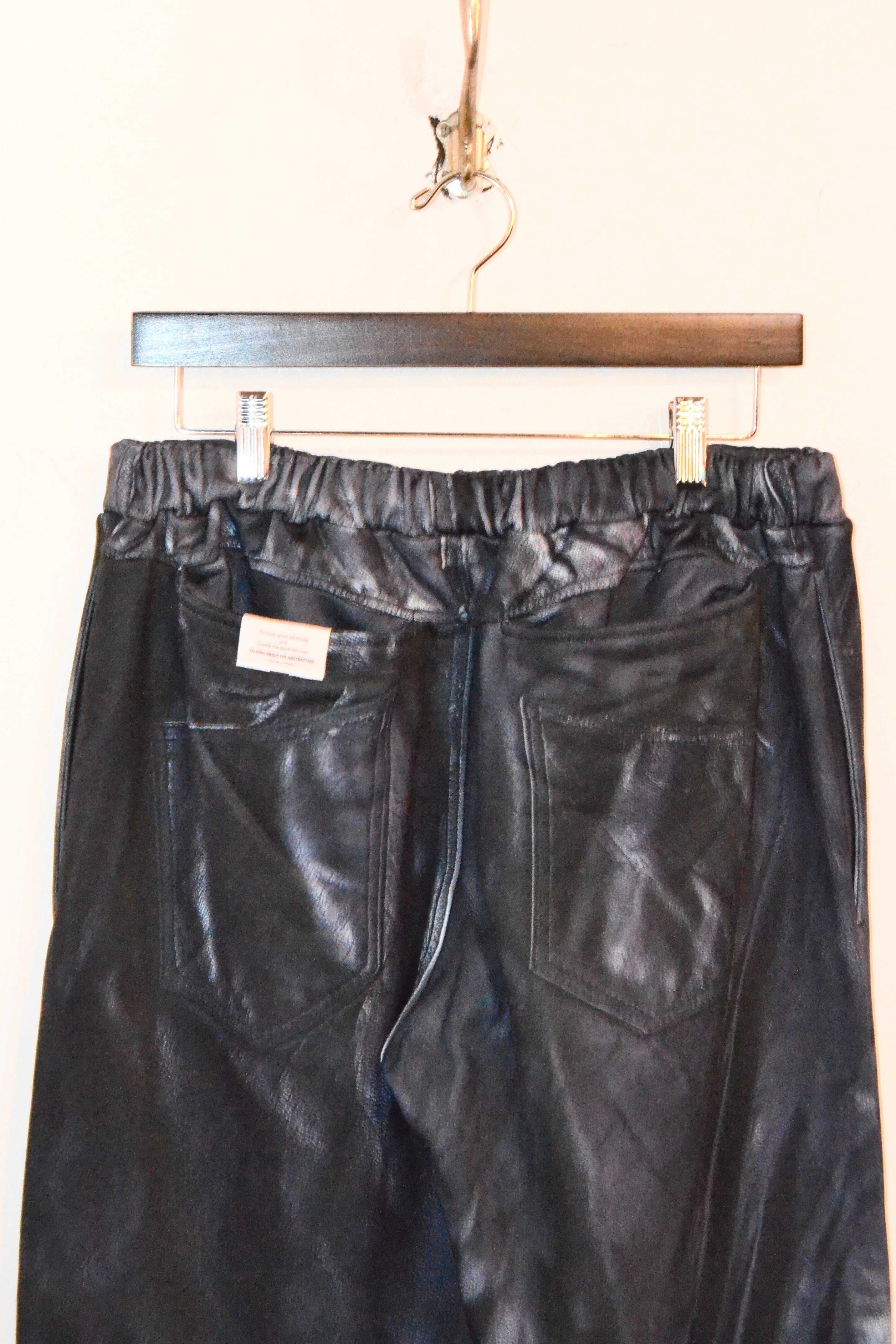 Talking About The Abstraction / Transfer Flare Pants | L' AXE