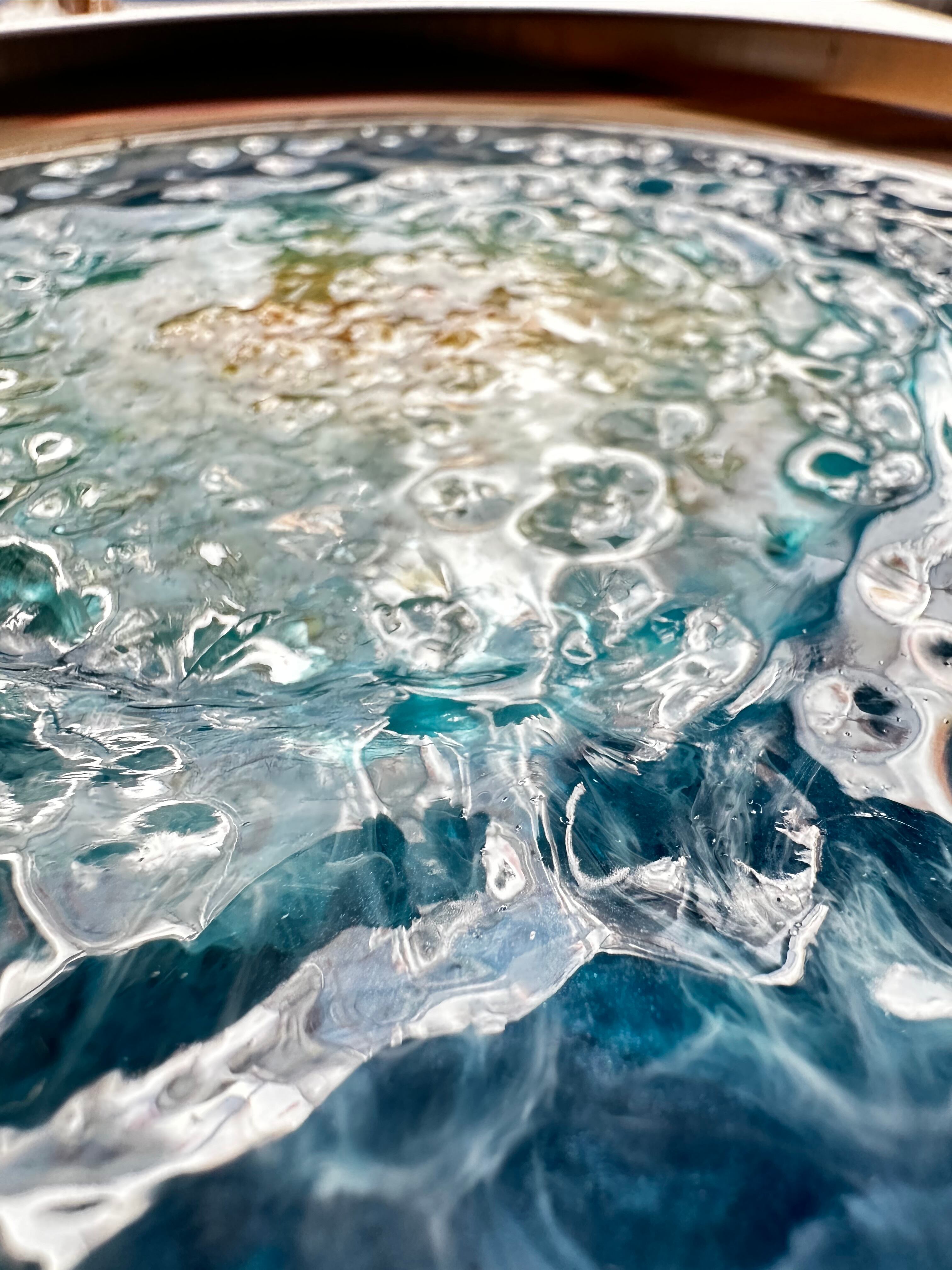 キラキラ 水面 キャッシュトレー 小物入れ | Pay ID