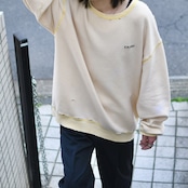 IZOD fade boro sweat yellow