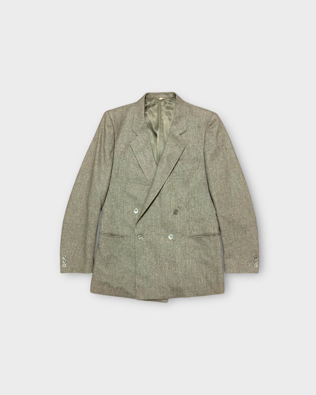 【Used】“Marzotto Fabric” Double Breasted Tailored Jacket