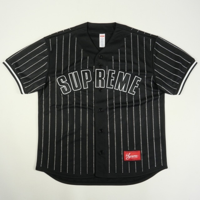 Size【S】 SUPREME シュプリーム 22SS Rhinestone Stripe Baseball 