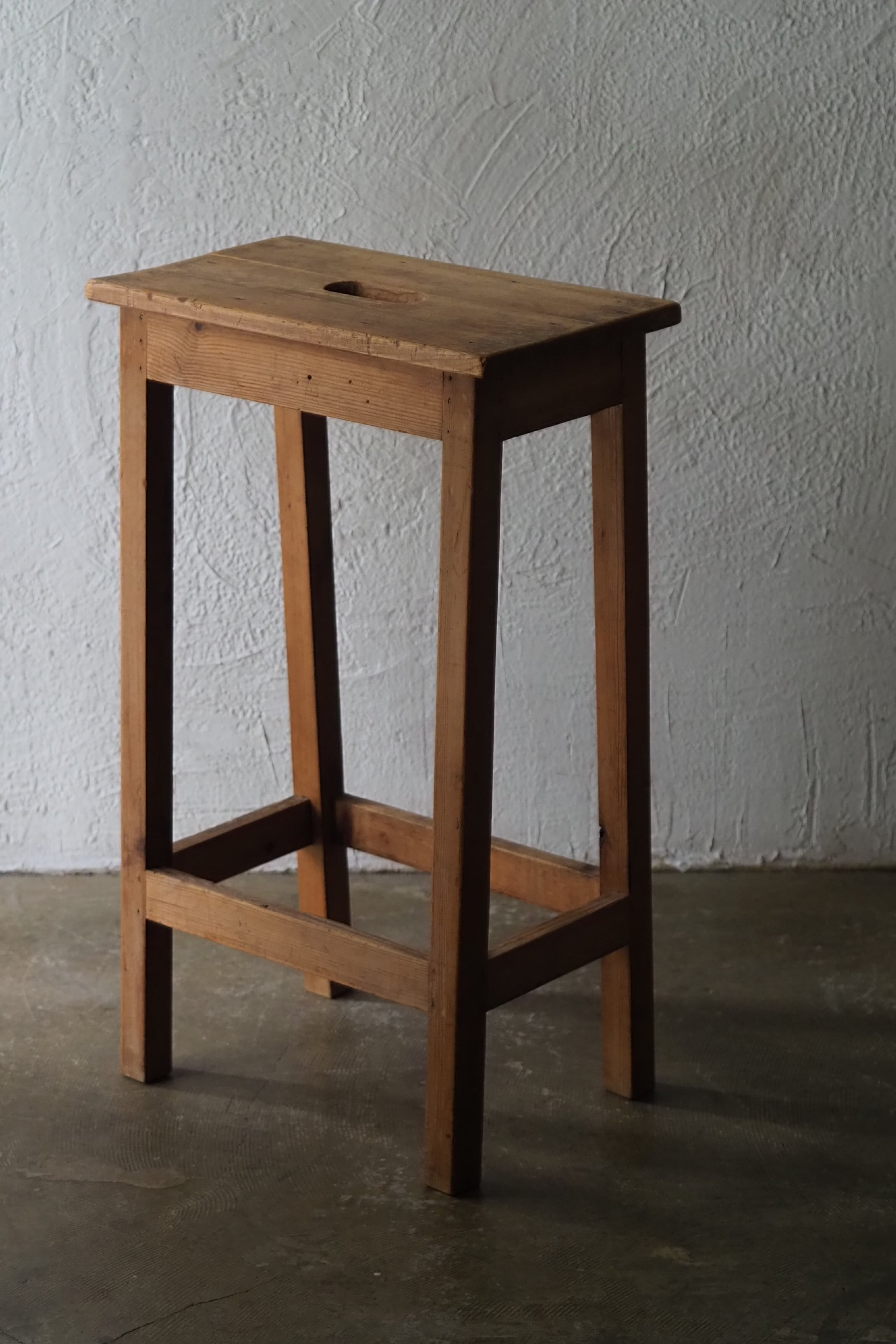 パインの花台-vintage wood plant stand | アンティーク.ヴィンテージ