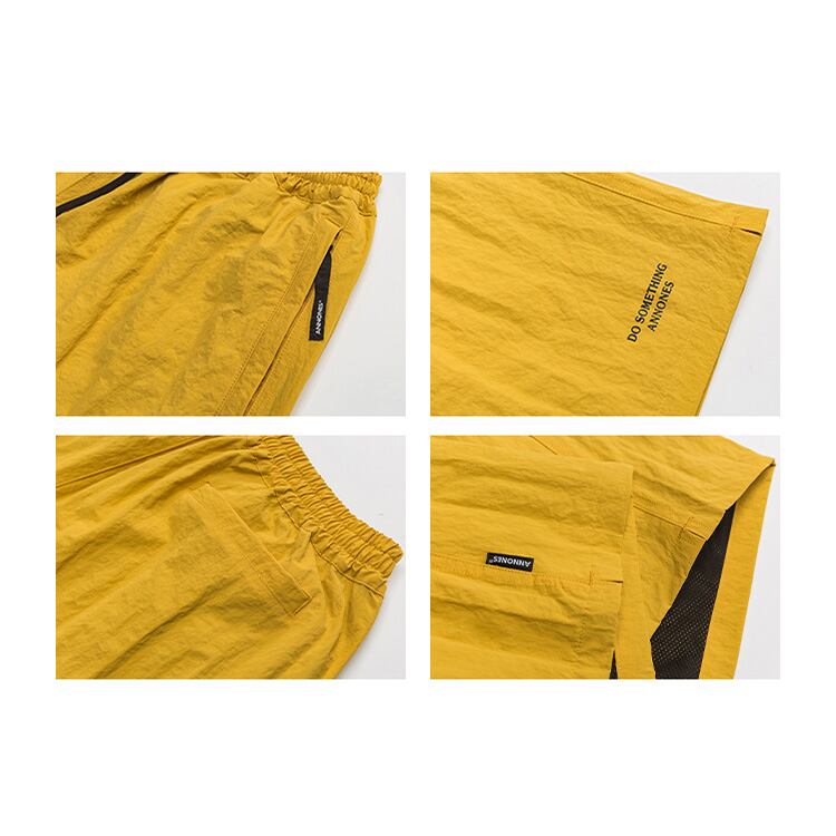 ★RETRO LOOSE STRAIGHT HALF LENGTH PANTS　　　A0650