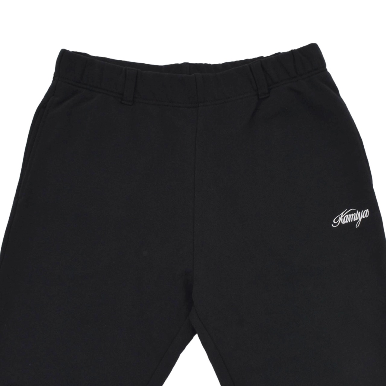 【KAMIYA】"""Girl Patch"" Bootcut Sweat Pants T/C" - 3