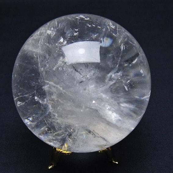 水晶 丸玉 62mm スフィア 水晶玉 球体 玉 一点物 151-7874