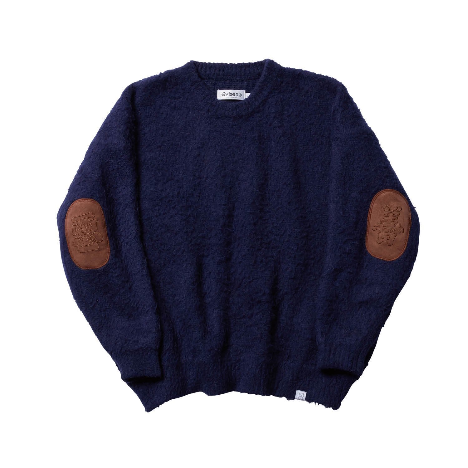 EVISEN - ZEN AKU MOHAIR CREW KNIT | stashstore