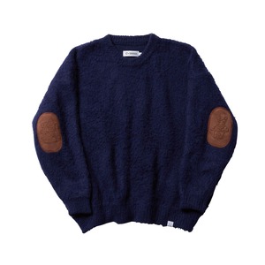 EVISEN - ZEN AKU MOHAIR CREW KNIT