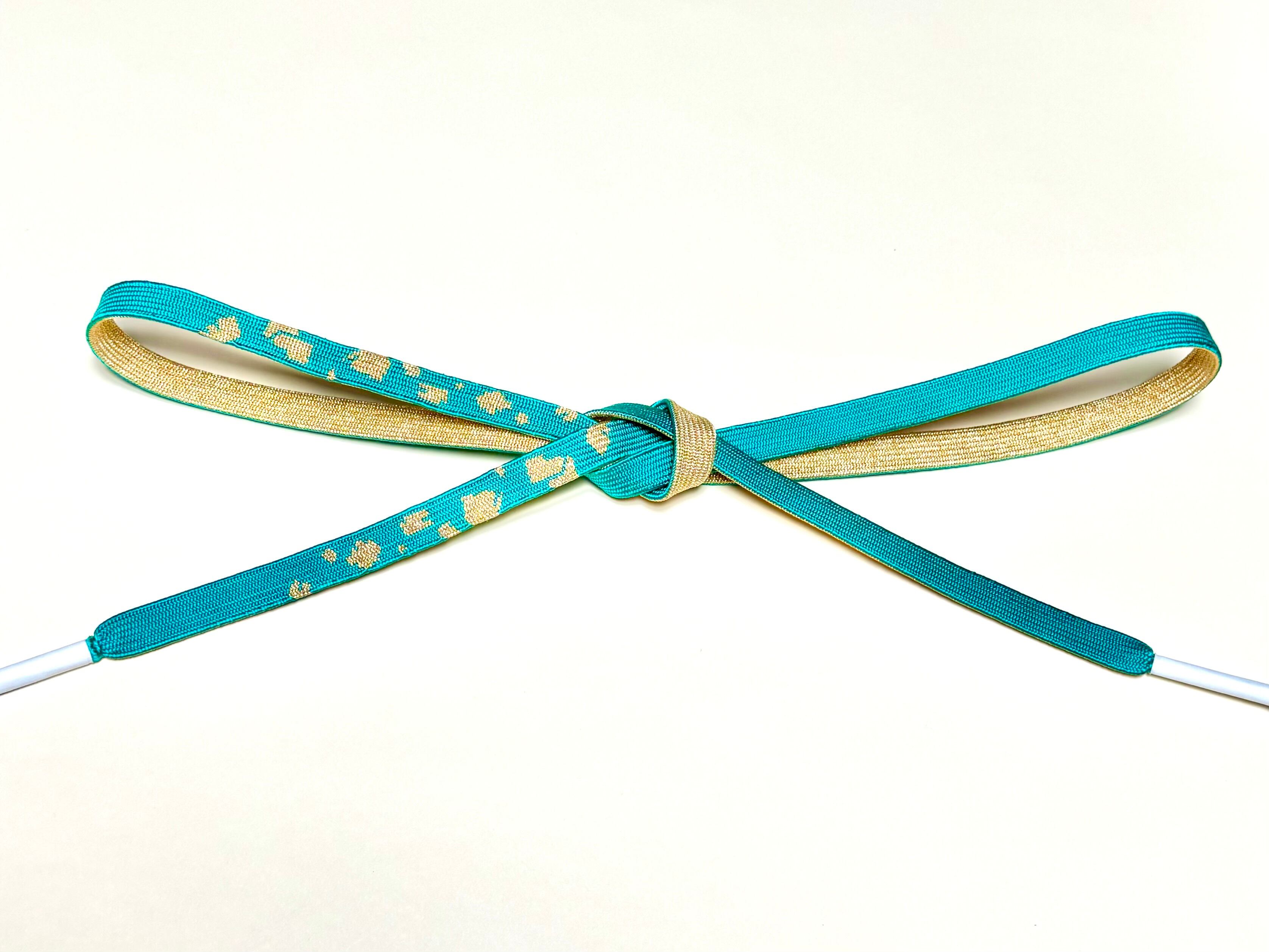 高来組帯締め 箔ちらし 振袖用 | 絞彩苑種田