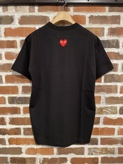 【PLAY COMME des GARCONS】T340 バック赤エンブレムTEE
