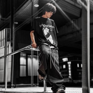 【BALENCIAGA】BB BIKER BELT 35