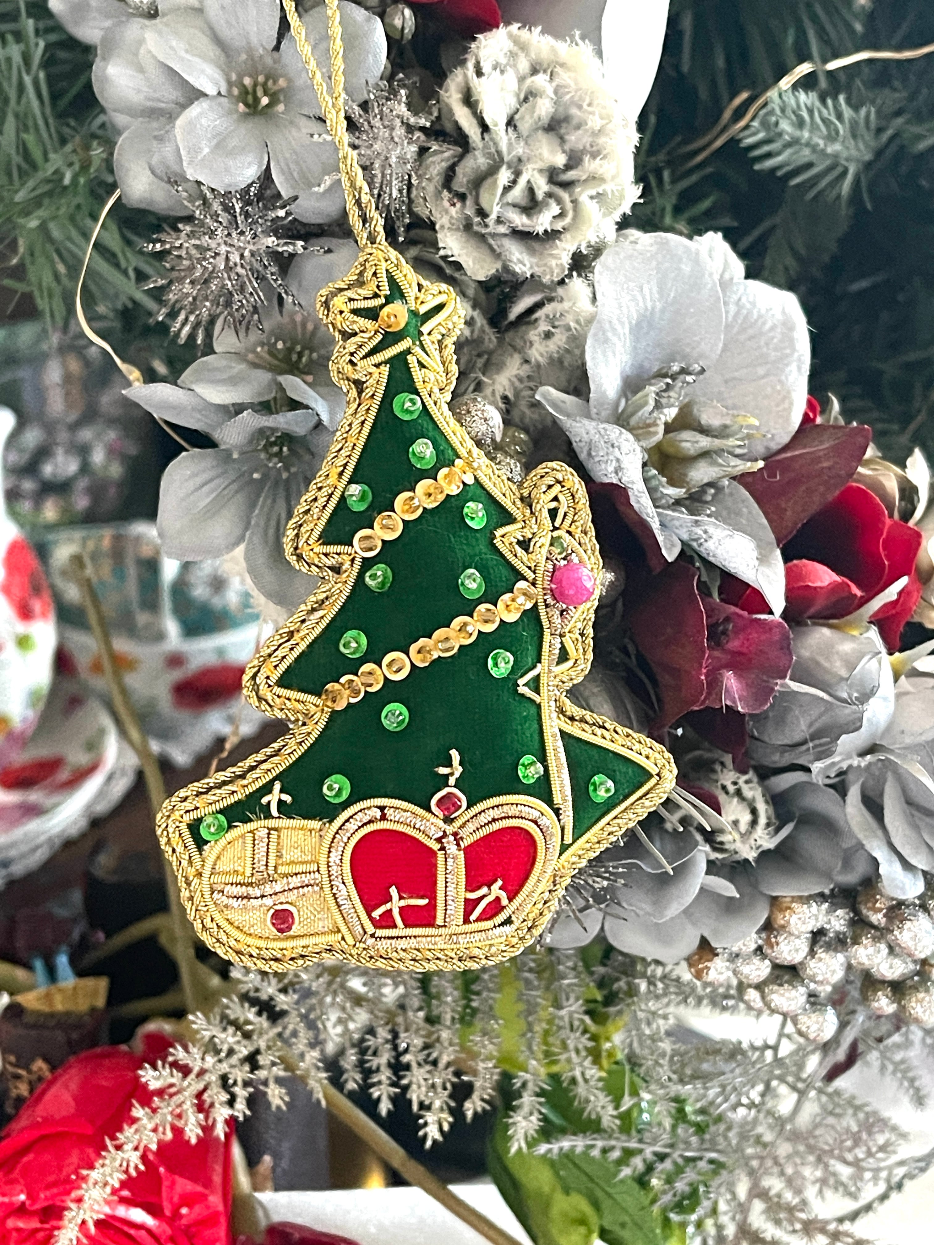 ◇ZARI◇刺繍◇オーナメント◇チャーム◇クリスマス◇ゴージャス編