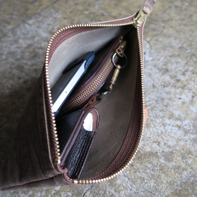 Multi Leather Pouch-Kudu