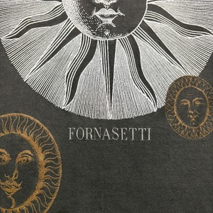 vintage 1990’s FORNASETTI aop print art tee