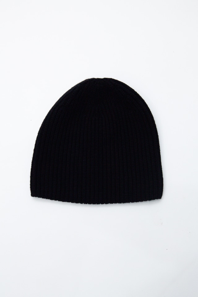 Cashmere Knit Cap - Black