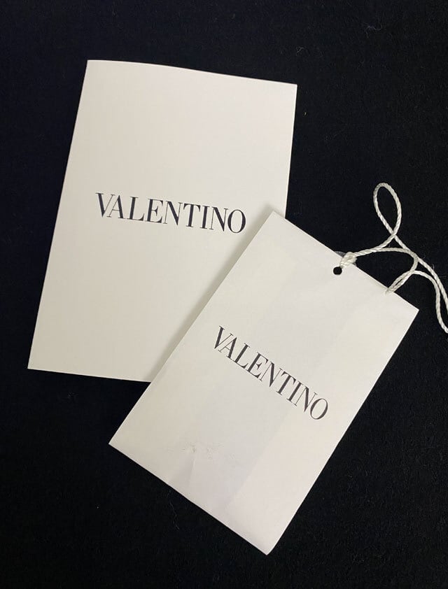 VALENTINO ヴァレンティノ コンパクトドラップ ケープ ポンチョ