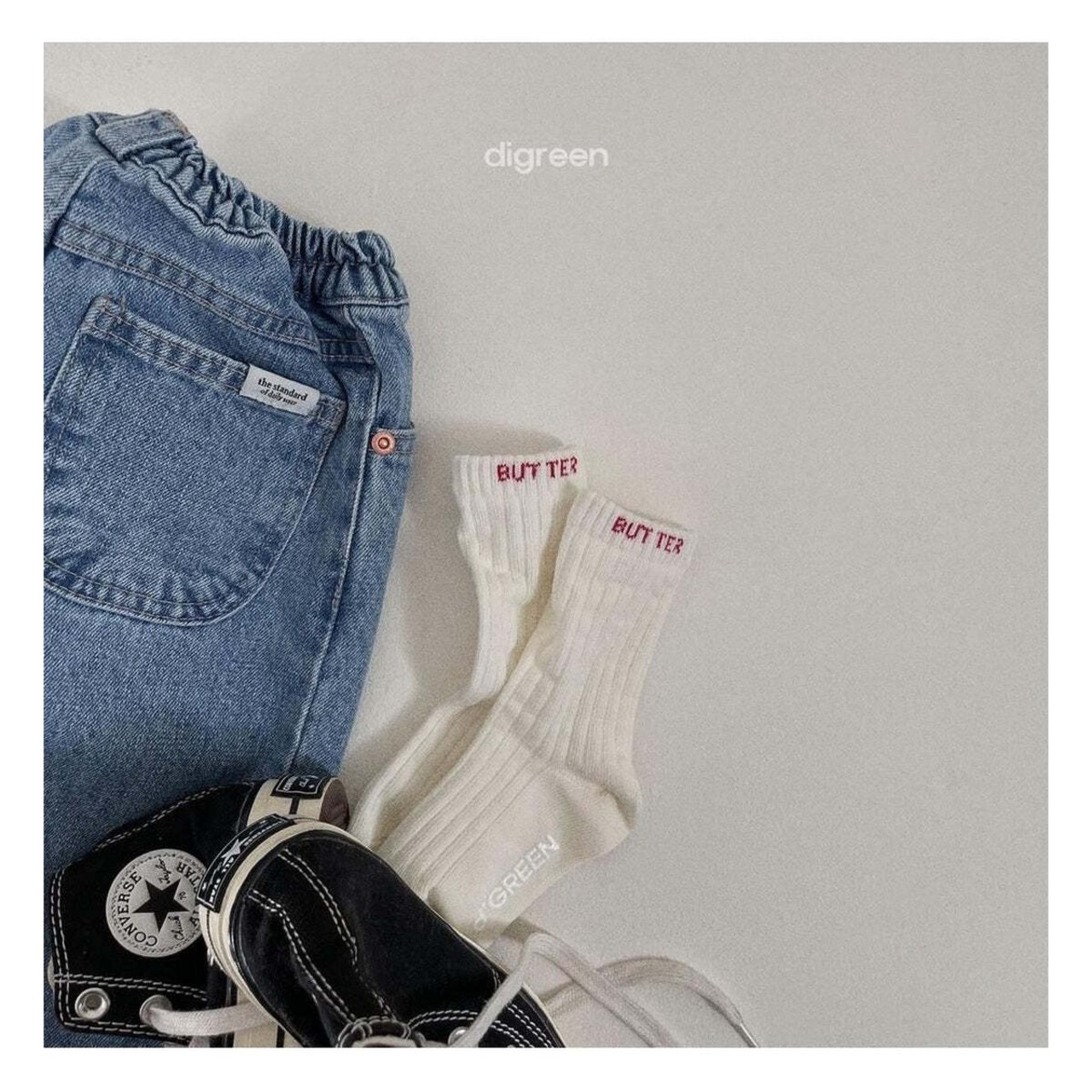 【取寄】digreen バターソックス｜冬服｜韓国子供服