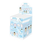 【ロット販売】【10入】小3アシベQQゴマちゃんシークレットアクリルステッカー単10(5257405)