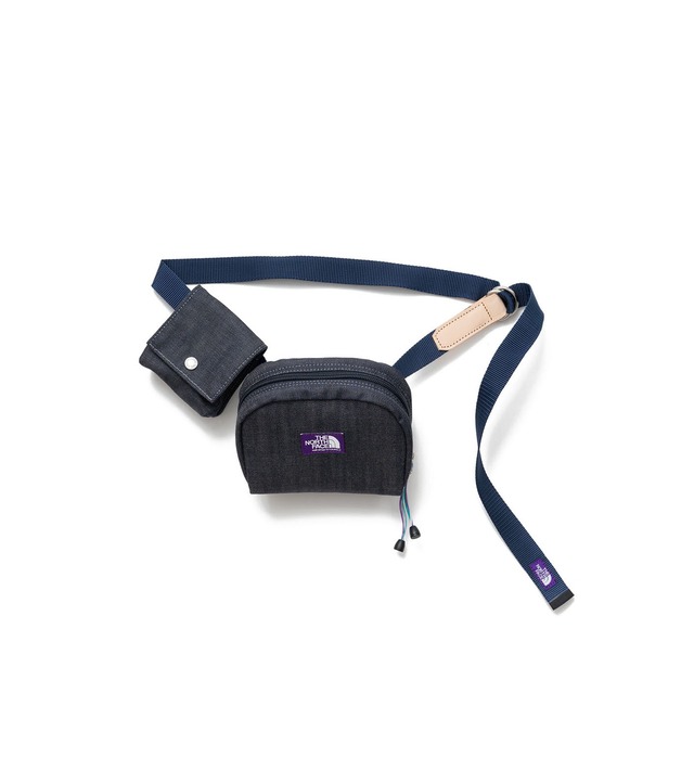 THE NORTH FACE PURPLE LABEL Denim Stroll Belt Bag NN7312N ID(Indigo)