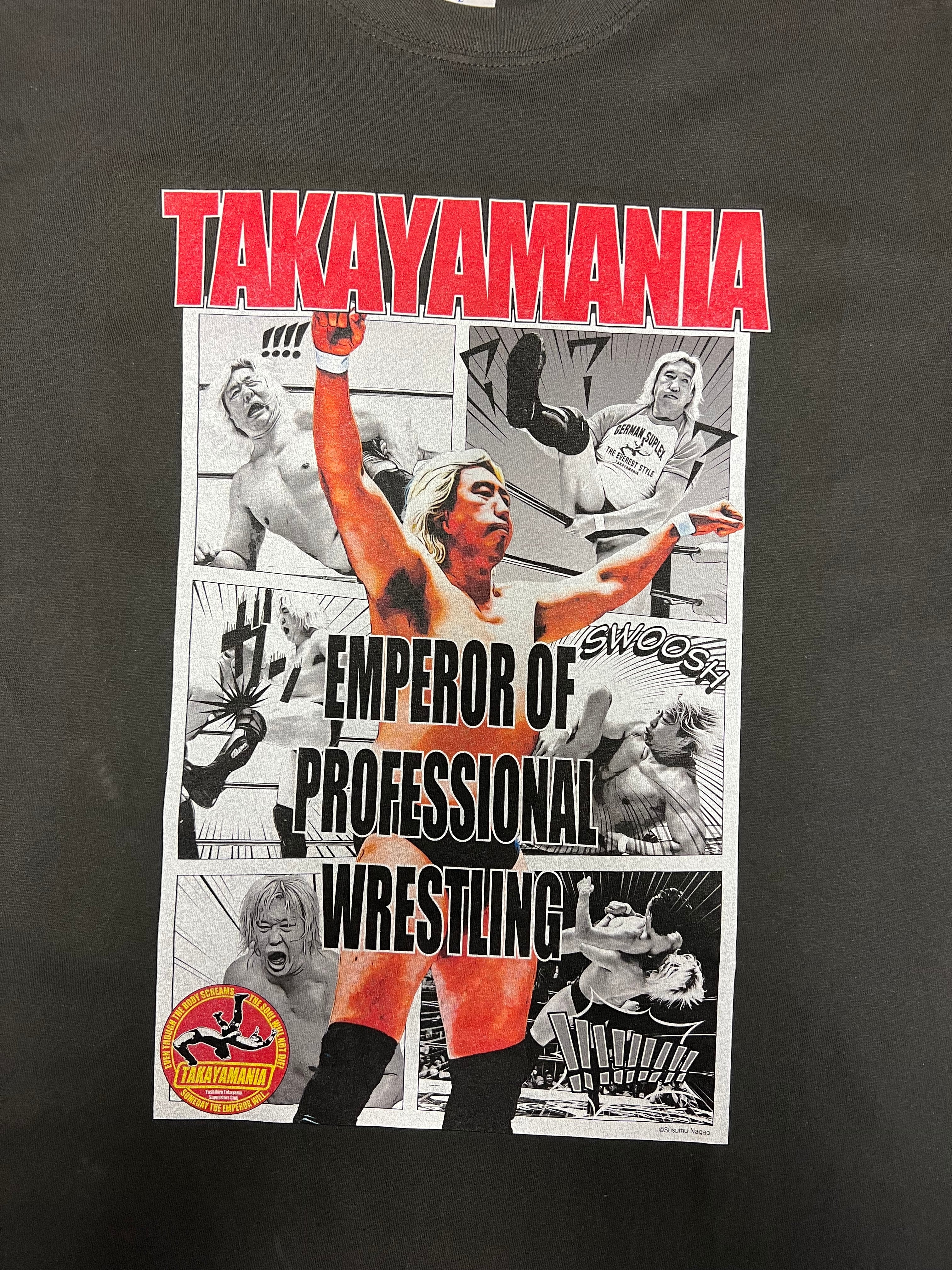 Emperor of Pro Wrestling: Comic Style Tシャツ | TAKAYAMANIA