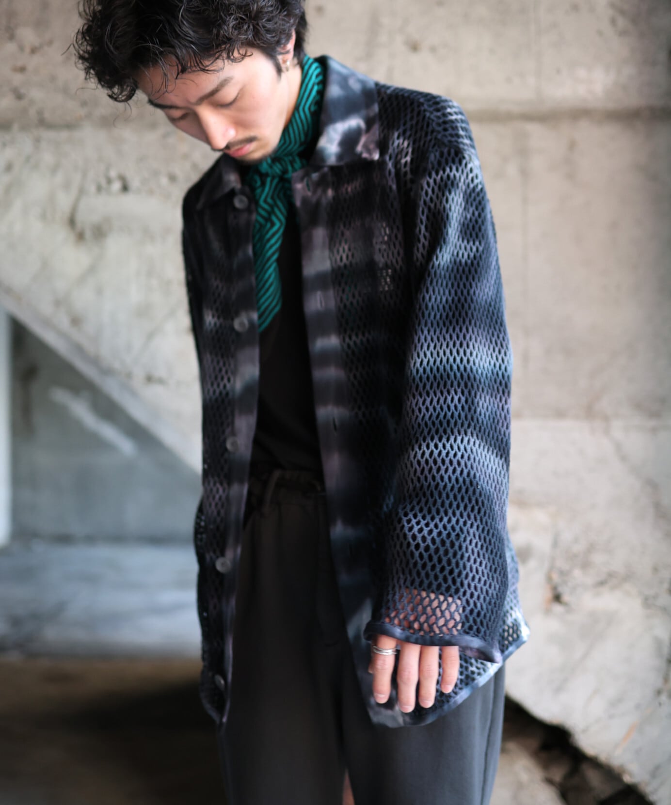 Lamrof / LM-26SS-CT01 AMI ART SHIRTS (BLACK) | AfterSchool