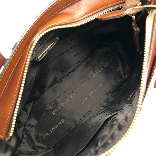 BURBERRY バーバリー ノヴァチェック トートバッグ ベージュ キャンバス vintage ヴィンテージ オールド bc7gmg