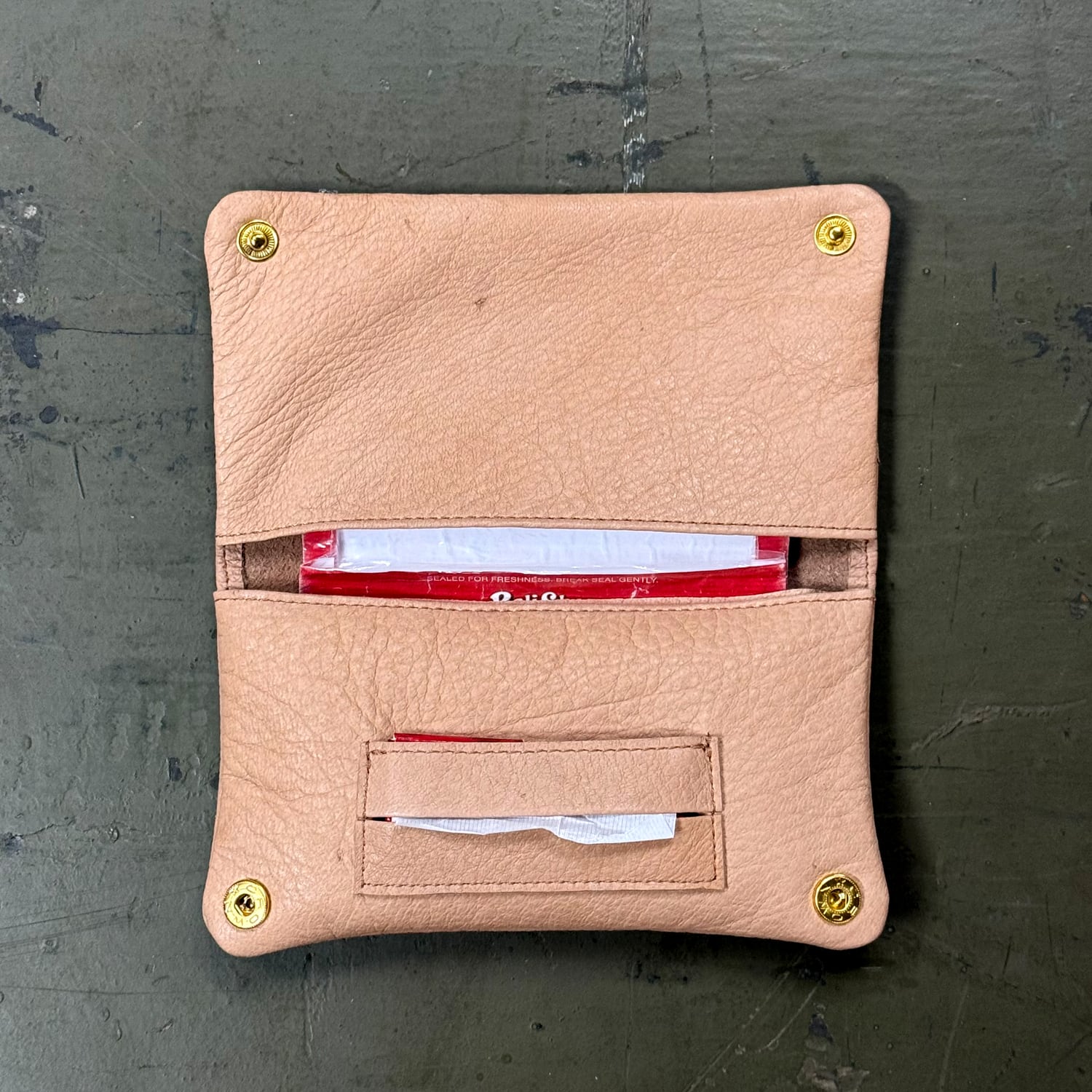 ジャグポーチ(Organic Deer) ヌメ色 | GNUOYP (ニュピ)