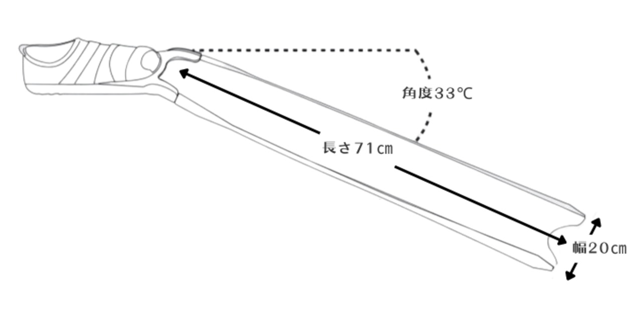 マントラカスタムロングフィン MANTRA CUSTOM - CetmaCmposites