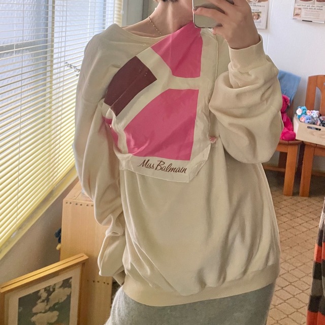 scarf red see-through