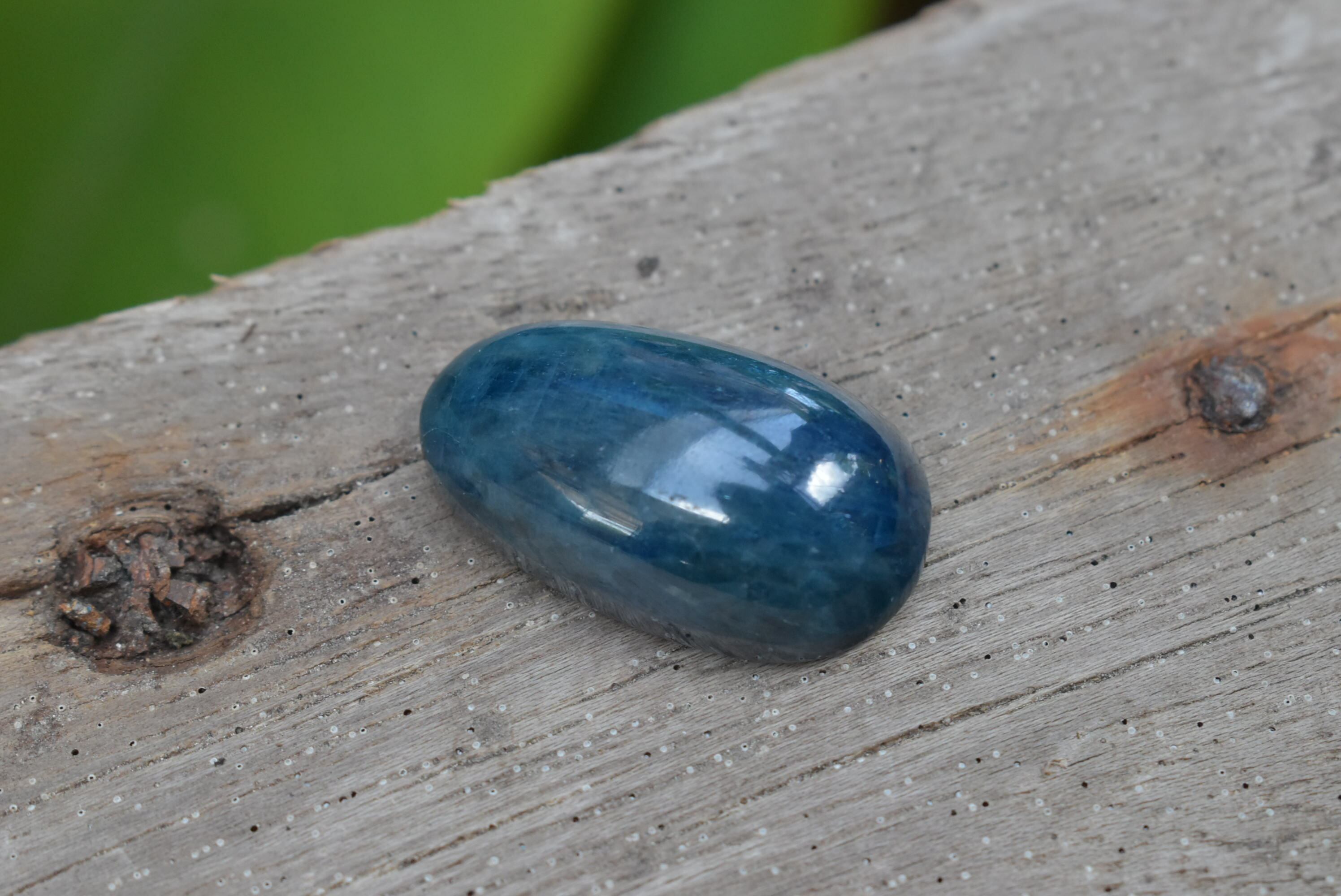 キャッツアイ☆ブルーアパタイト ルースapa001 | Funky garuda Stone