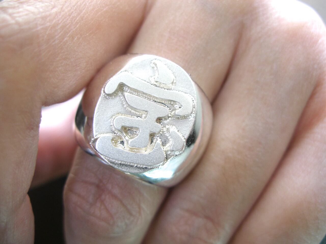 仁尾彫金『宝の印台リング』ハンドメイド157 | 仁尾彫金