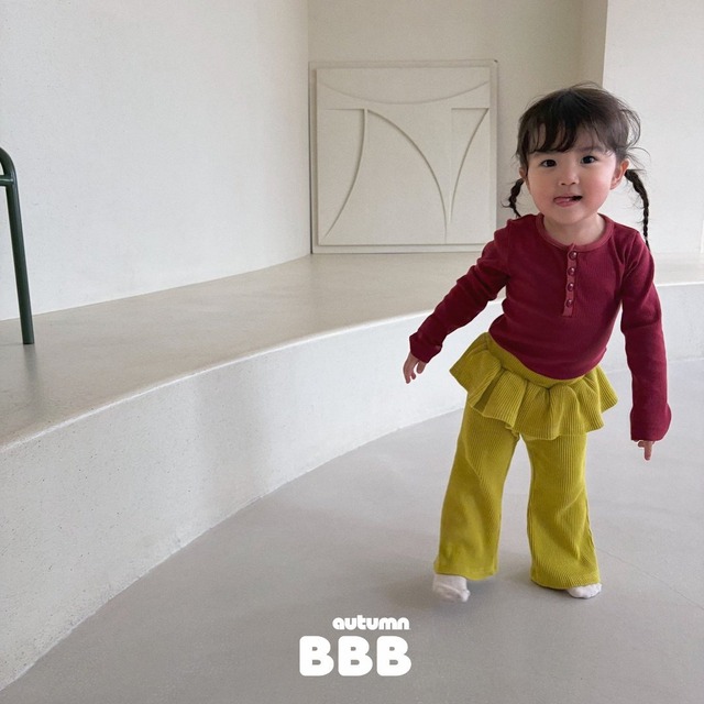《予約》送料無料【Bella bambina】Momo Tiered Pants