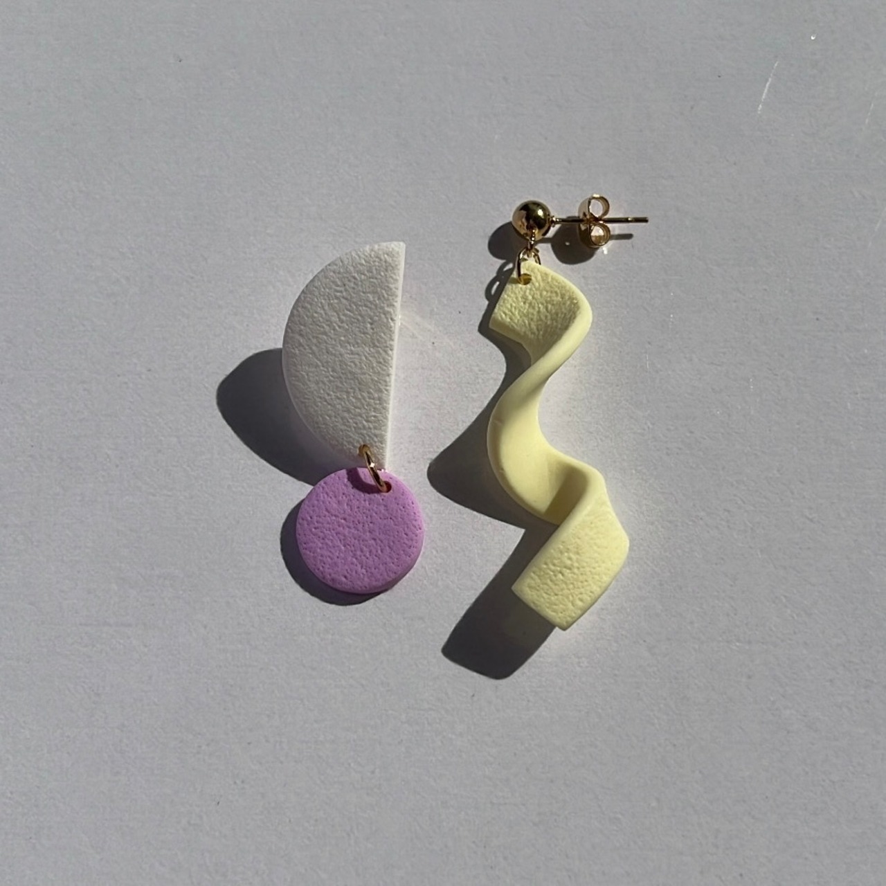 ポリマークレイピアス - 47