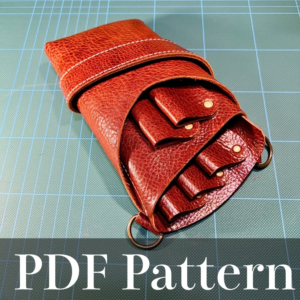 シザーケースの型紙 / P-No.10 | Maju T works / Youtube pattern