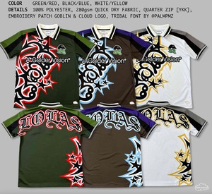 LOLA‘S HARDWARE / GOLDER VISION JERSEY / WHITE/YELLOW
