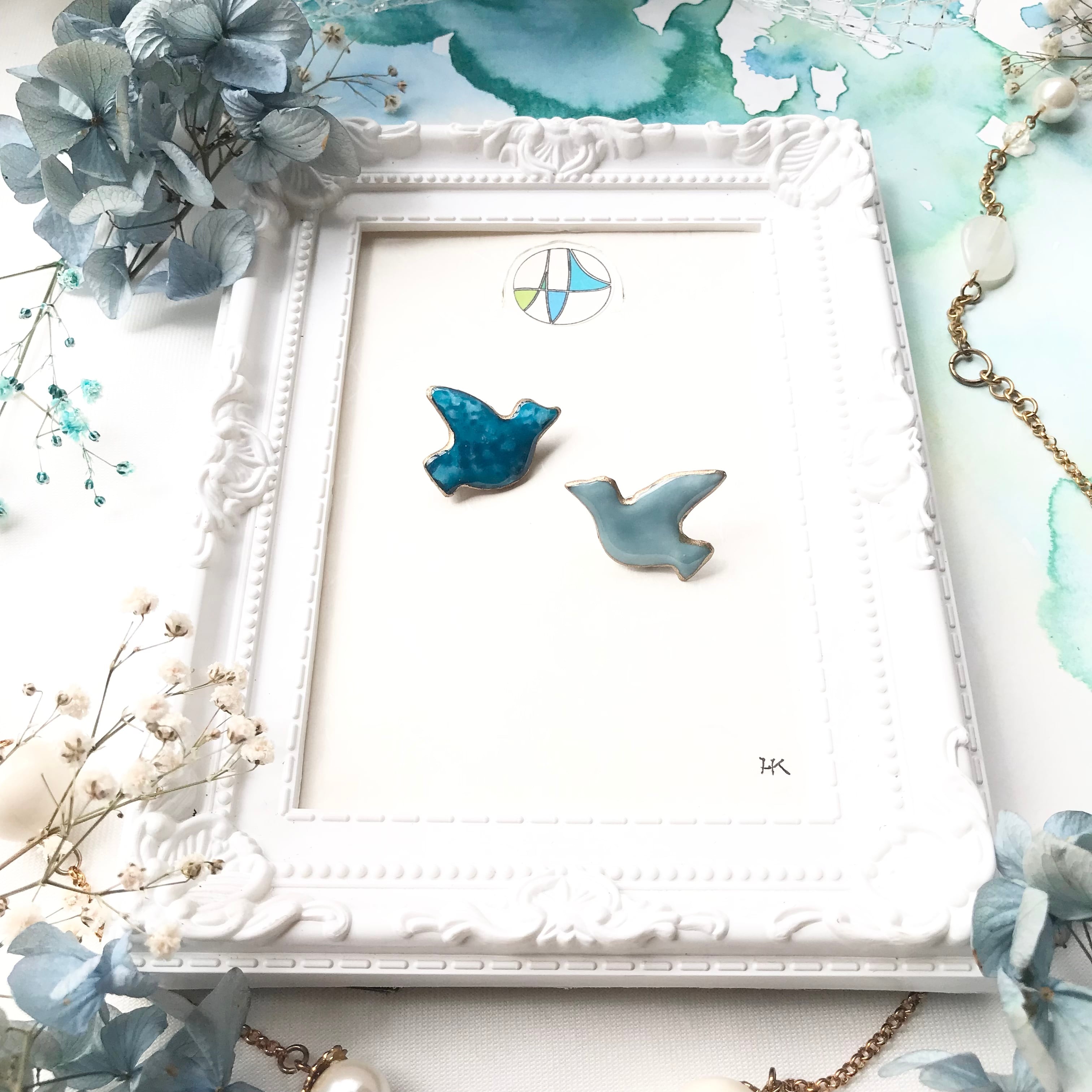 七宝の宇宙ブローチ | atelier青音-ANON-