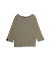 【直営限定ITEM】7/8レングスルーズTシャツ (KHAKI) CQ-49065H
