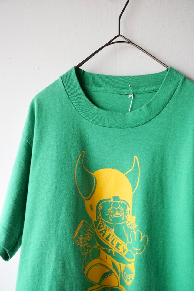 【monoya】print T-shirt