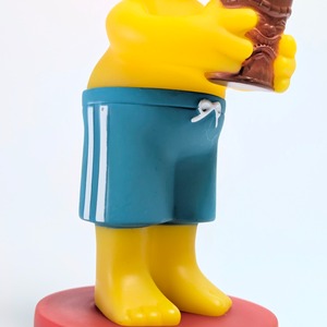 ♧【 The Simpsons ( シンプソンズ ) 】『 ホーマー・シンプソン 』FUNKO Wacky Wobbler / ワッキーワブラー / ボビングヘッド / 首振り人形 / ファンコ〚アメリカン雑貨 アメトイ〛