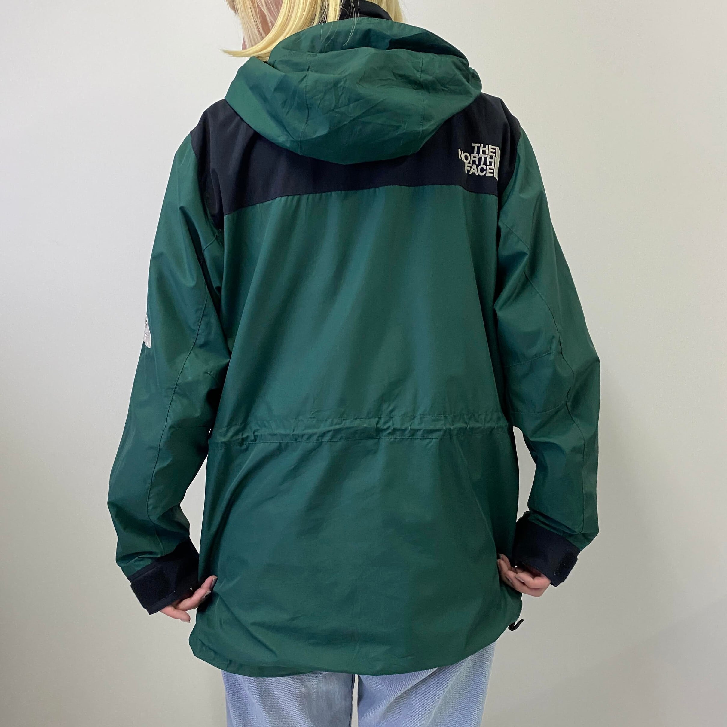 06年製 THE NORTH FACE ザ ノースフェイス HydroSeal マウンテンパーカー ガイドジャケット フード収納型 レディスM 古着  グリーン 緑 00年代 00s ヴィンテージ ビンテージ【アウトドアジャケット】【CS2301-30】【AN20】 | cave