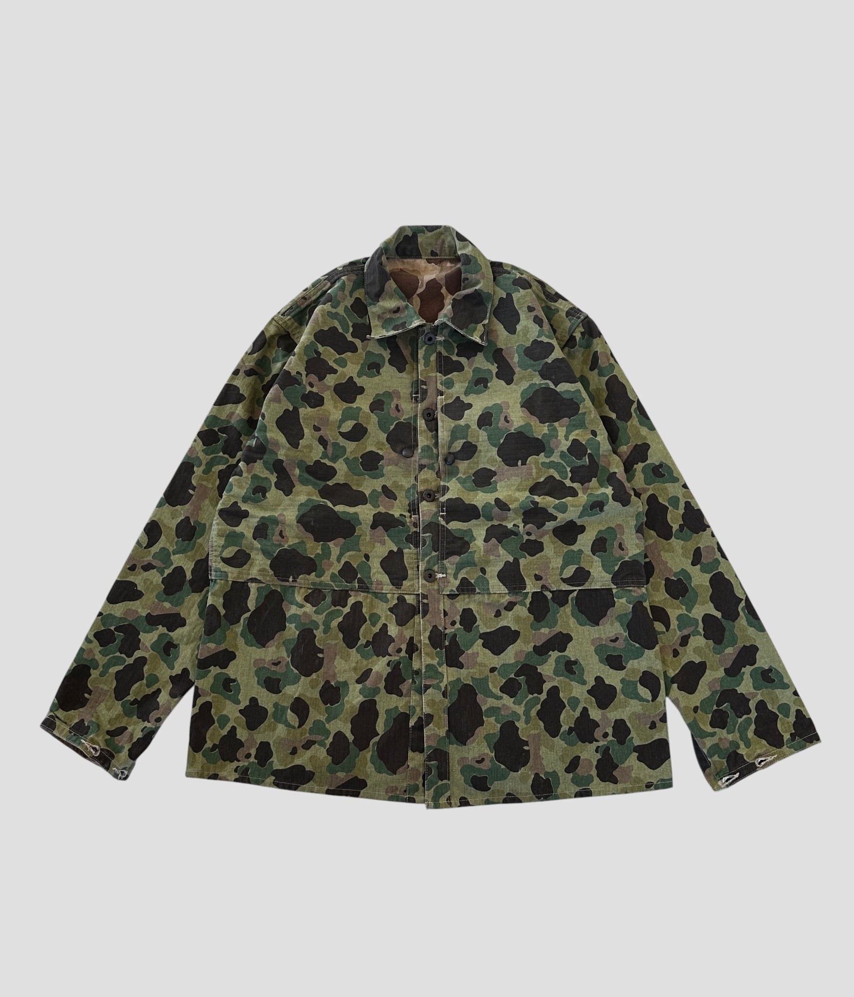 USMC- Vintage 40s P-44 Duck Hunter Camo HBT Jacket | BEGGARS