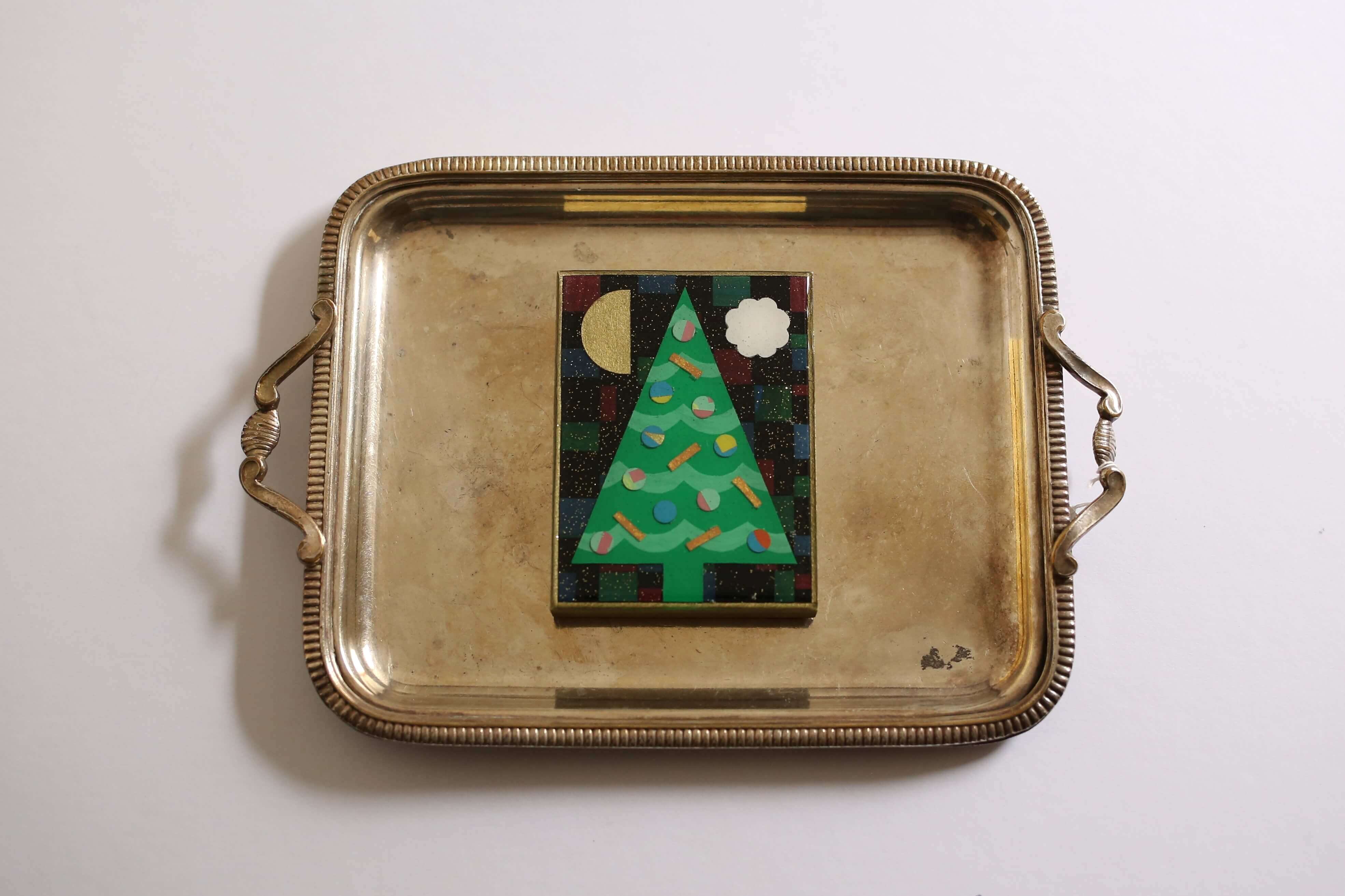 マグネット「ノエル」① レジン コラージュ M-033