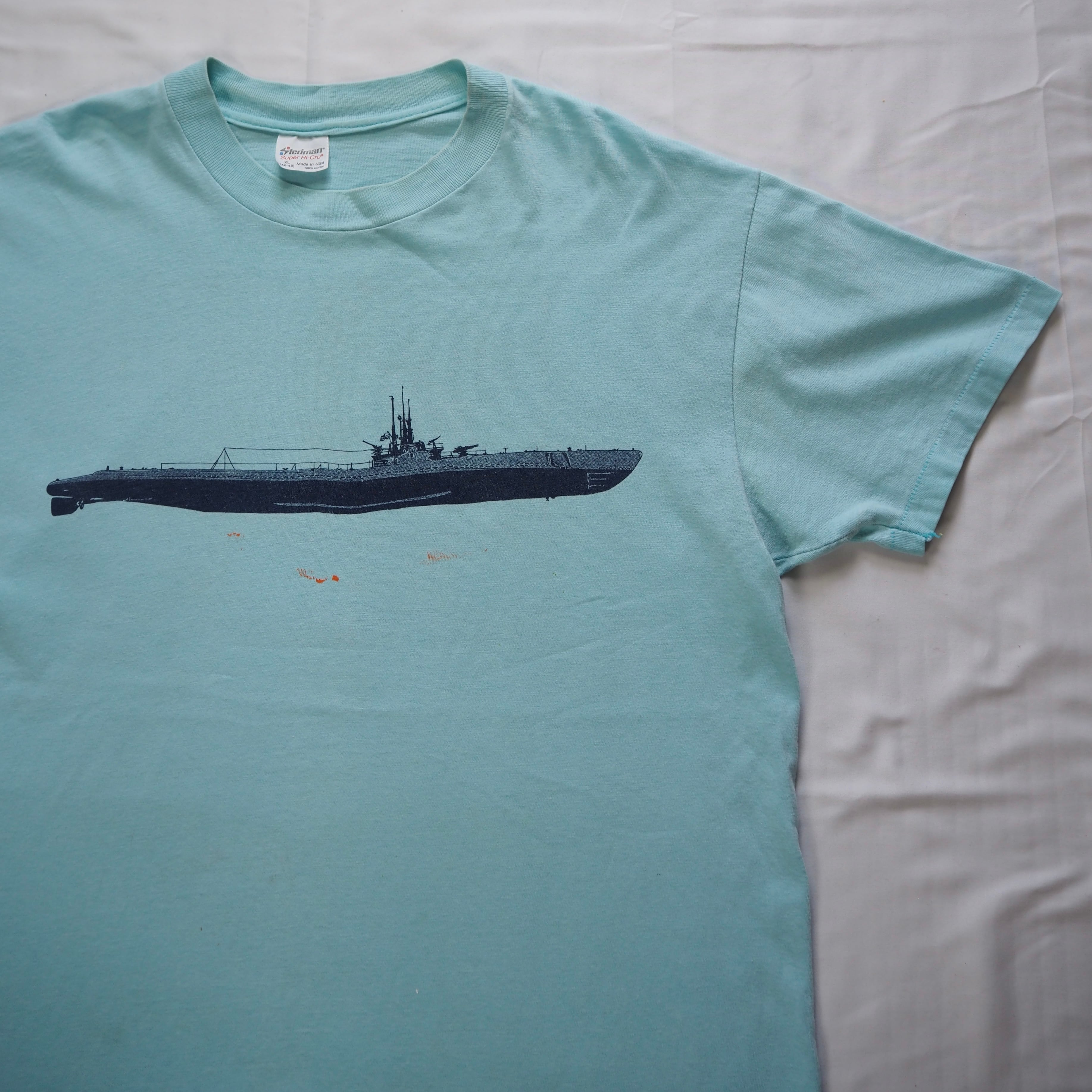 80's-90's Stedman ミリタリーTシャツ XL 真珠湾 両面プリント | PAY ID